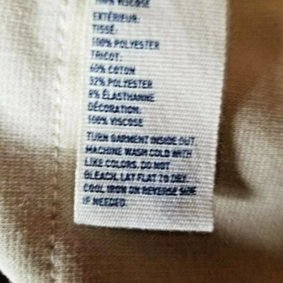 American Eagle  Womens Flapper Fringe Ivory Dress - Picture 8 of 8